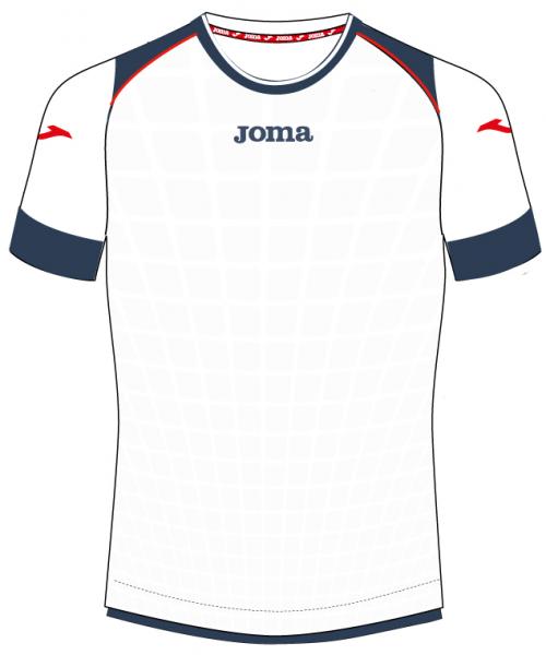 MAN T.SHIRT S/S WHITE-NAVY