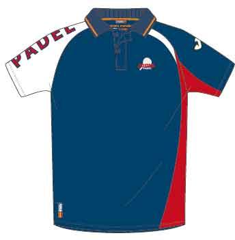 POLO SHIRT S/S PLAY MODEL NAVY WHITE RED