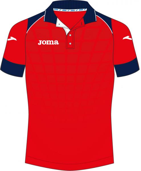 POLO TENIS MAN RED-NAVY