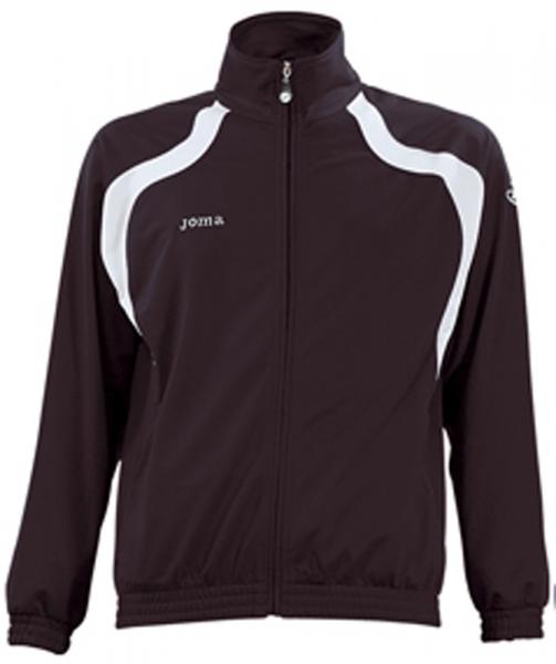 CHAMPIONSHIP POLYESTER TRACKSUIT JACKET BLACK WHI