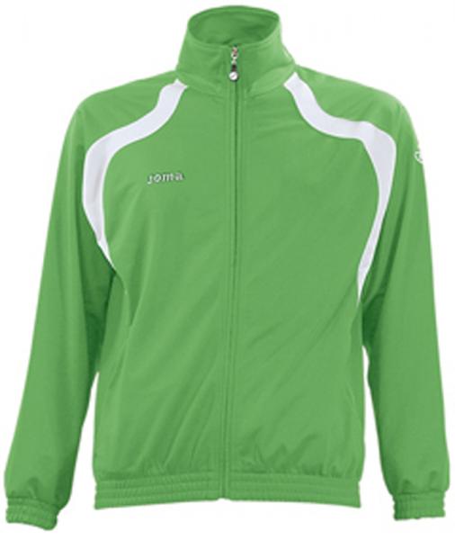 CHAMPIONSHIP POLYESTER TRACKSUIT JACKET  GREEN WH