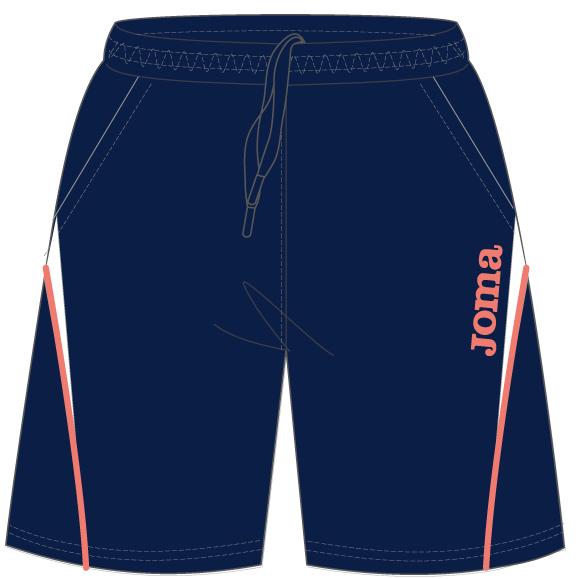 SHORT TENIS MAN NAVY-WHITE