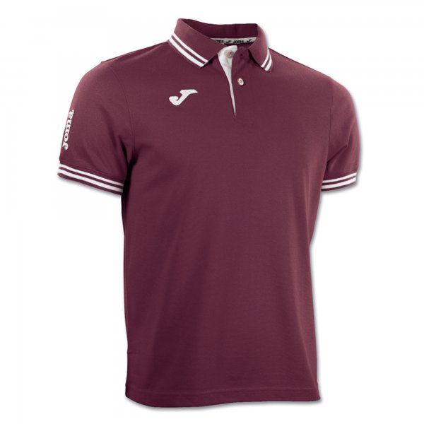 POLO COMBI BURGUNDY S/S