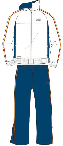 TRACKSUIT PLAY PADEL WHITE NAVY