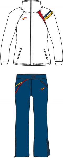 TRACKSUIT PLAY PADEL WHITE NAVY