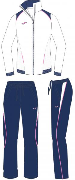 WOMAN SET PADEL FUCSIA-BLACK