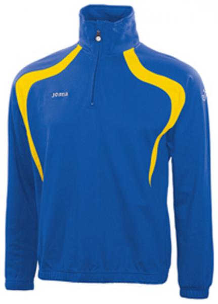 CHAMPIONSHIP 3/4 ZIP SWEATSHIRT ROYAL- YELLOW