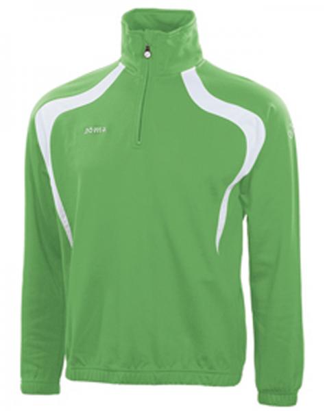 CHAMPIONSHIP 3/4  ZIP SWEATSHIRT GREEN-WHITE