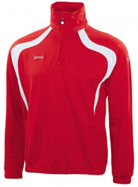 CHAMPIONSHIP 3/4 ZIP SWEATSHIRT RED-WHITE