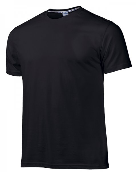 BASIC COTTON BLACK S/S T-SHIRT