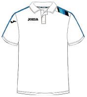 PLAY PADEL WHITE-BLUE POLO SHIRT