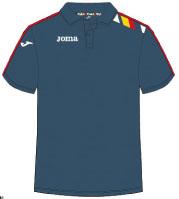 PLAY PADEL GREY-RED POLO T-SHIRT