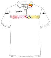 PLAY PADEL WHITE POLO T-SHIRT