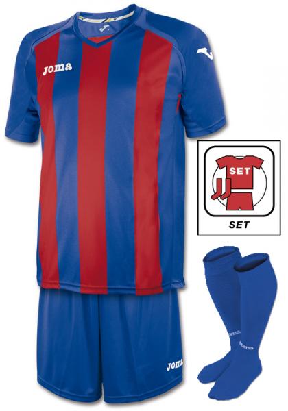 PISA 12 S/S SET BLUE-MAROON