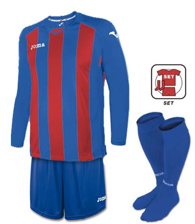 PISA 12 L/S SET BLUE-GRANA