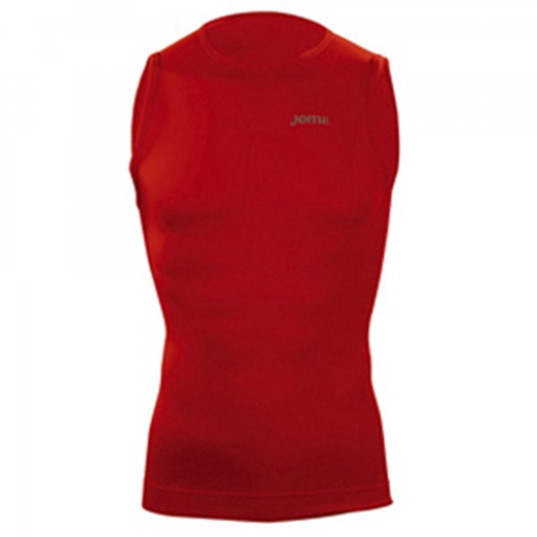 RED SLEEVELESS SHIRT (SEAMLESS UNDERWEAR)