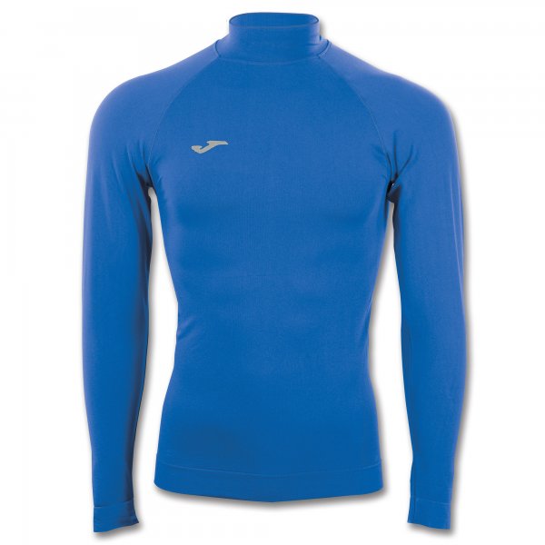 T-SHIRT BRAMA CLASSIC ROYAL WITH NECK L/S