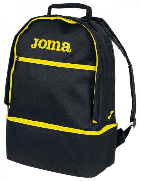 BAG ESTADIO II BLACK-YELLOW PACK 5 U.