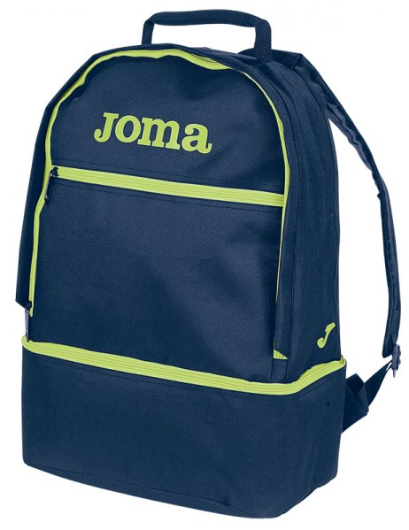 BAG ESTADIO II NAVY-FLUOR GREEN PACK 5 U.