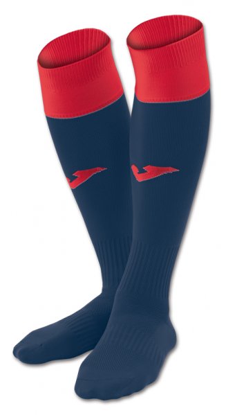 FOOTBALL SOCKS CALCIO 24 NAVY-RED -PACK 4-