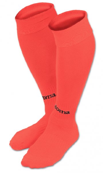 FOOTBALL SOCKS CLASSIC DARK FLUOR ORANGE -PACK 4-