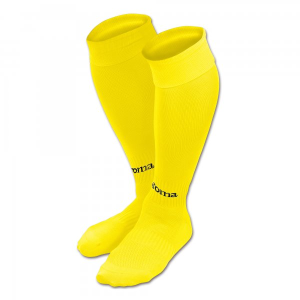 FOOTBALL SOCKS CLASSIC II YELLOW -PACK 4-