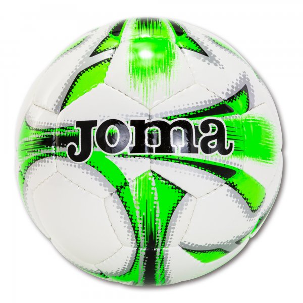 DALI SOCCER BALL WHITE-FLUOR GREEN SIZE 4
