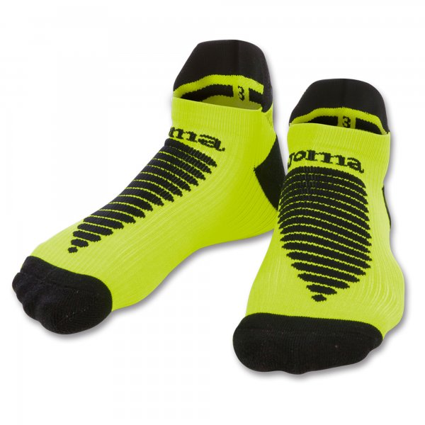 COMPRESSION SOCK (SHORT) FLUOR-BLACK