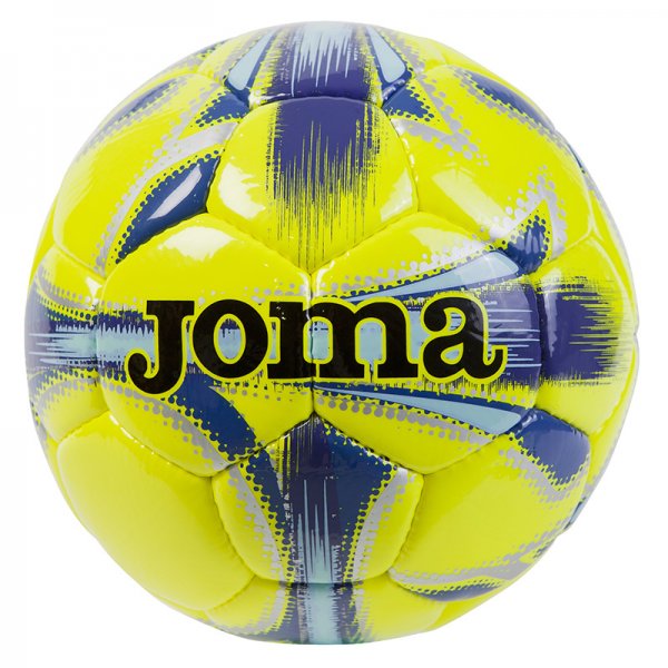DALI SOCCER BALL YELLOW FLUOR-NAVY SIZE 4