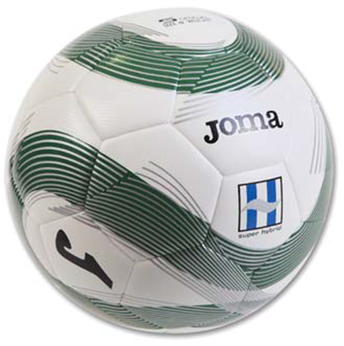 SOCCER BALL SUPER HYBRID GREEN T5
