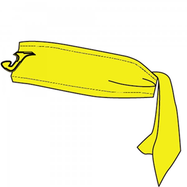 TENNIS YELLOW HAIR TAPE