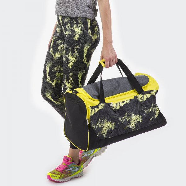 GYM BAG GRAFITY BLACK-YELLOW