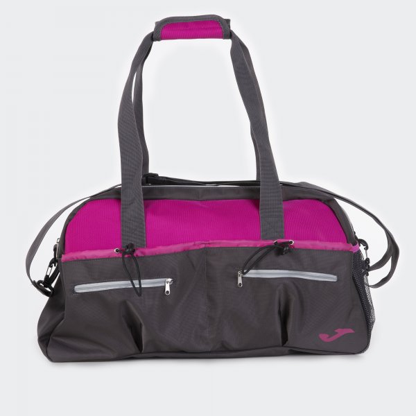 BAG GREY-FUCHSIA
