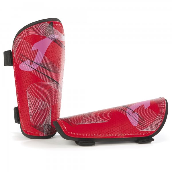 SHINGUARDS IMPACT II RED -PACK 4-