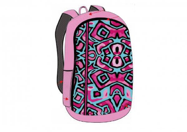 BACKPACK PINK PRINTING PACK 5 -BACK TO SCHOOL-