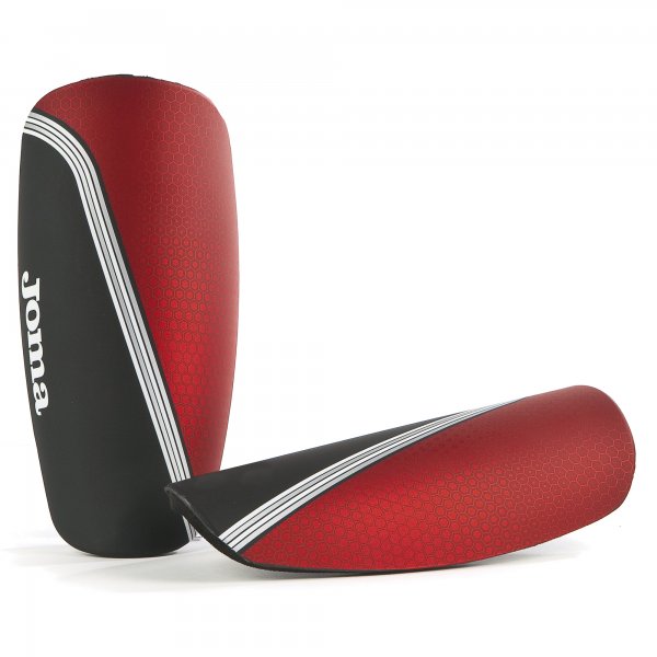 SHINGUARDS J-PRO BLACK-RED -PACK 5-