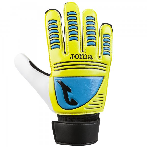 GOALKEEPER GLOVES YELLOW-TURQUOISE-BLACK