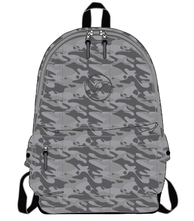 BACKPACK CAMOUFLAGE GREY -BACK TO SCHOOL-