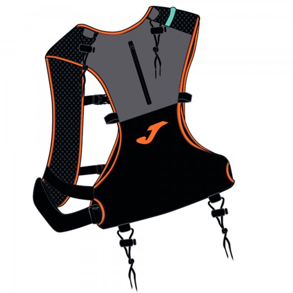 TRAIL BACKPACK BLACK-ORANGE