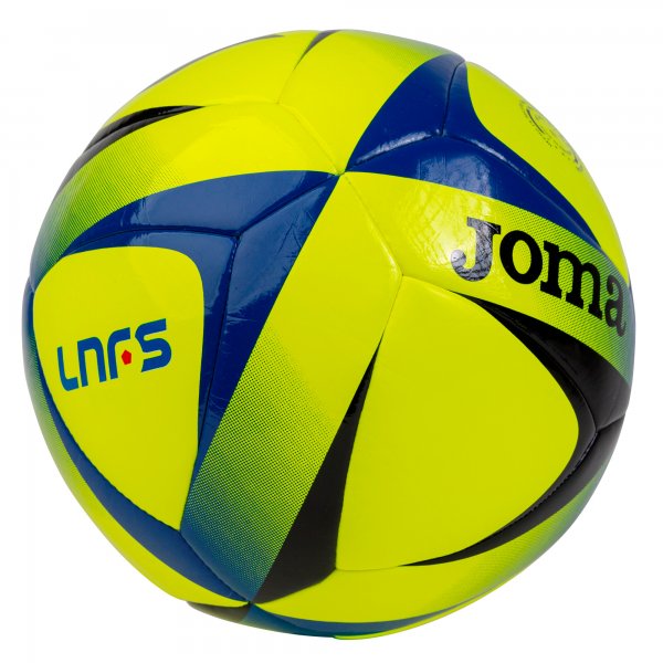 LNFS BALL FLUOR YELLOW-BLACK-BLUE SIZE 62