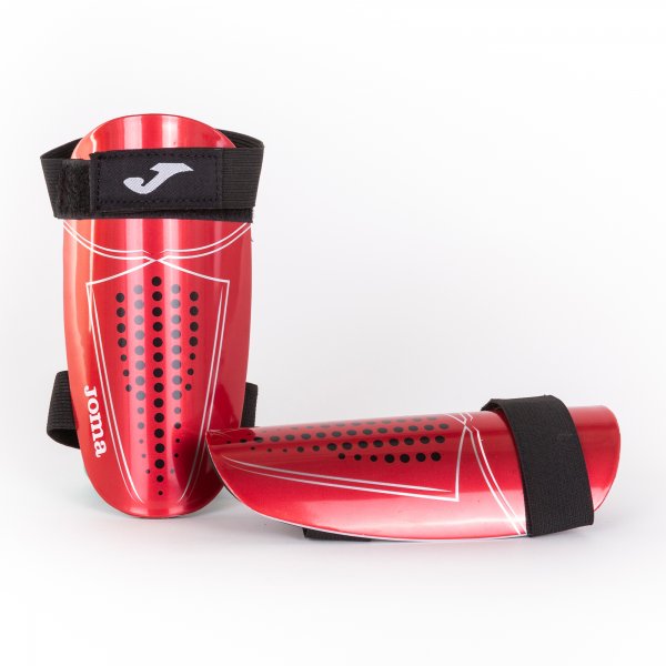 DEFENSE SHIN GUARDS RED