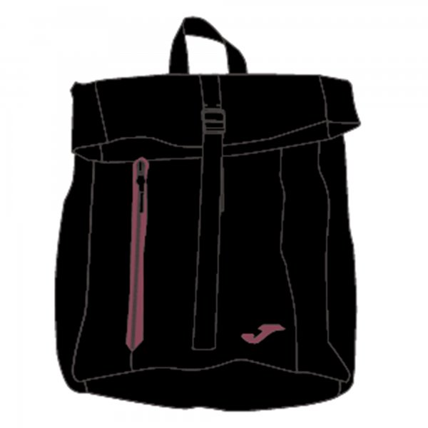 YOGA BACKPACK BLACK-BURGUNDY