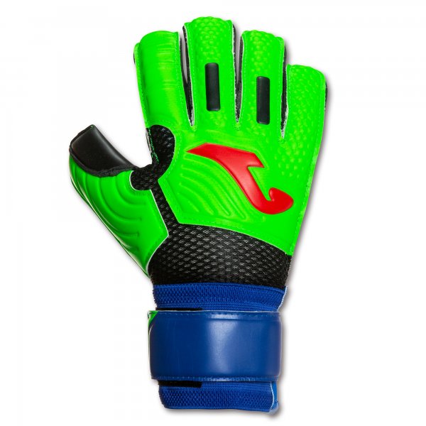 CALCIO 20 GOALKEEPER GLOVES FLUOR GREEN-BLACK-BLUE