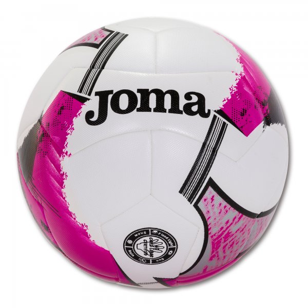 URANUS HYBRID SOCCER BALL WHITE-PINK SIZE 4