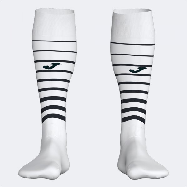 PREMIER II SOCKS WHITE BLACK