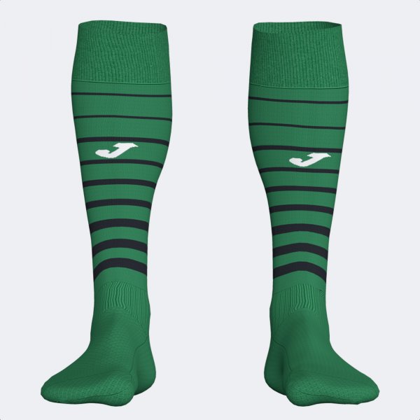 PREMIER II SOCKS GREEN BLACK