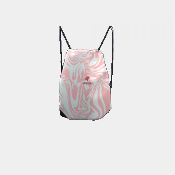 KIDS CAMP GYM SACK  PINK WHITE