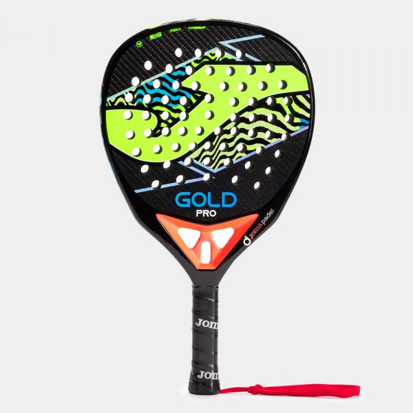 GOLD PRO PADDLE RACKET BLACK FLUOR YELLOW