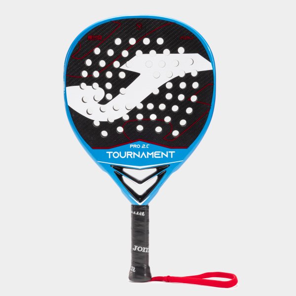 TOURNAMENT PRO PADDLE RACKET NAVY BLUE RED