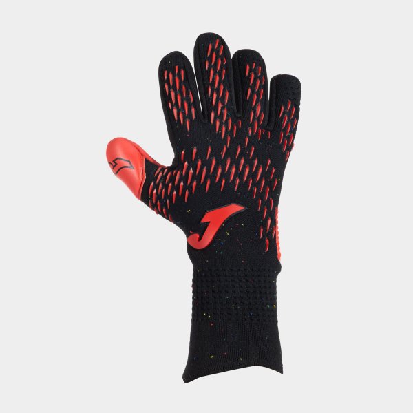 AREA 360 GOALKEEPER GLOVES BLACK RED